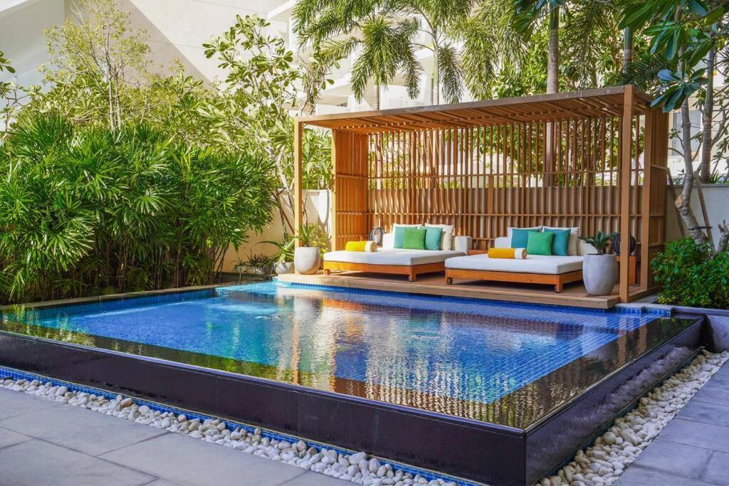 Private Pool Apt. Five Palm Jumeirah Up To 6Guest 迪拜 外观 照片